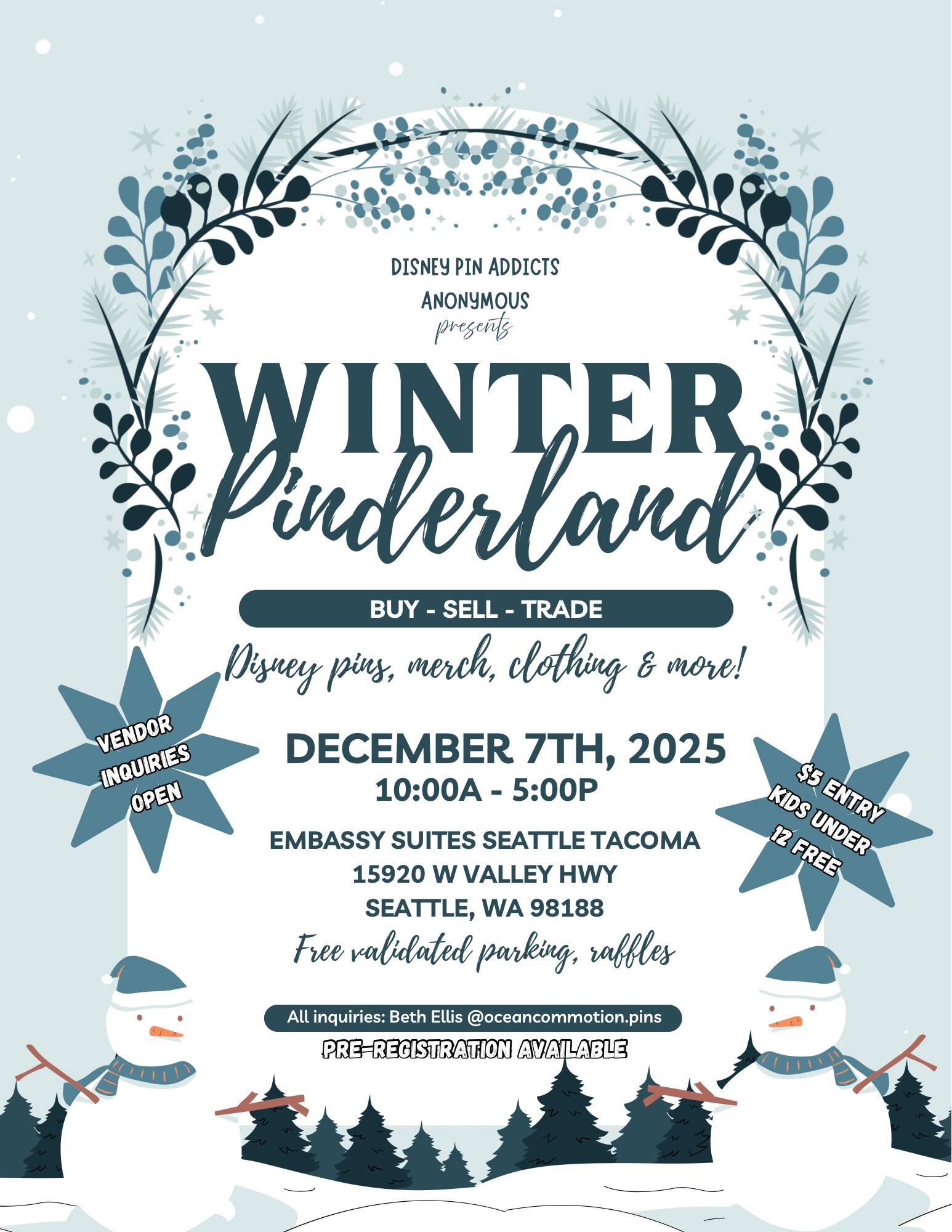*PNW* Winter Pinderland Event