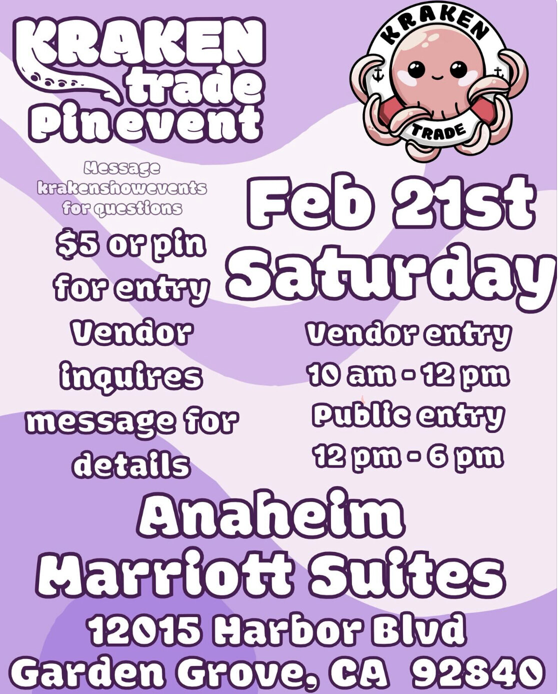 Kraken Trade Pin Event