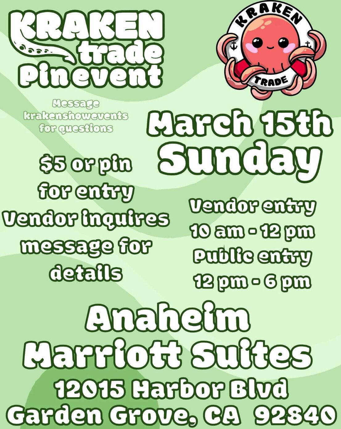 Kraken Trade Pin Event