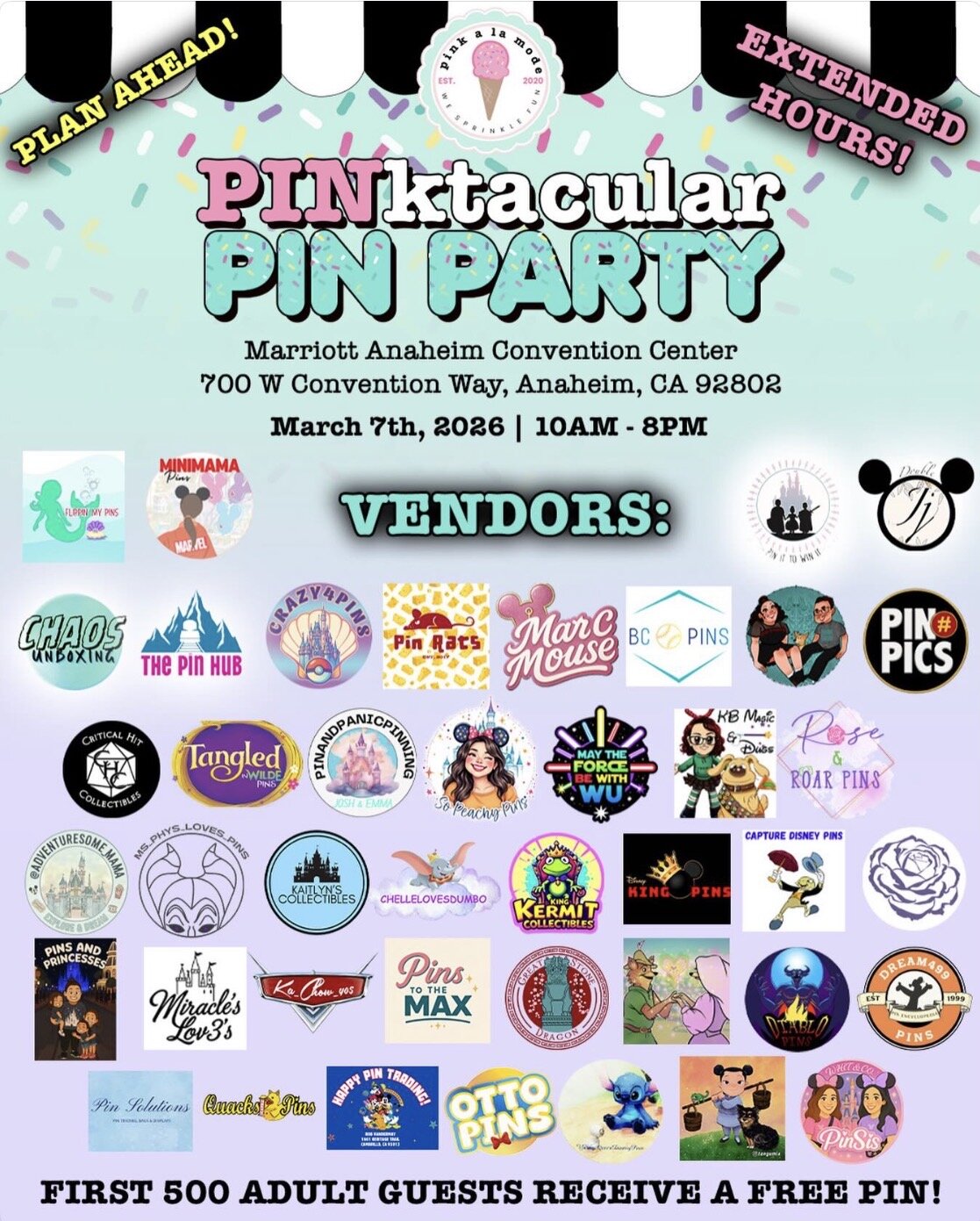 PALM PINktacular Pin Party