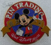 WDW - Mickey Mouse - Official Pin Trading Pin - WDW PTP