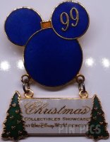 WDW - 1999 Christmas Collectibles Dangle