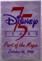 Disney 75 Years - Part of the Magic