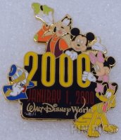 WDW - Donald, Goofy, Mickey, Minnie and Pluto - First Day January 1, 2000 - Error