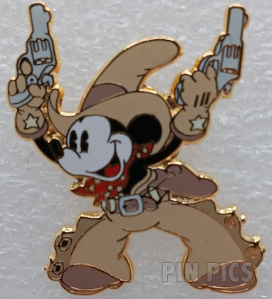 PP623 - Disney Gallery - Mickey Thru The Years: Two Gun Mickey