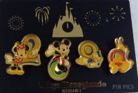 Japan - Mickey, Minnie, Donald and Pluto - 2000 Character Set - TDL