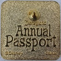 DL - Disneyland Annual Passholder 2000 - Gold - Mail Renewal