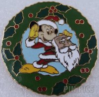 WDW - Mickey Mouse - Santa Christmas Wreath