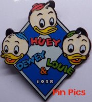 DIS - Huey, Dewey and Louie - 1938 - Countdown To the Millennium - Pin 43