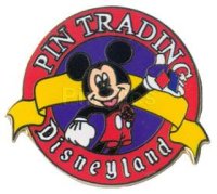 DL - Mickey - Official Pin Trading - Disneyland PTP - Cast