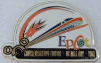 WDW - Monorail - Pin of the Month - March 2000 - Commemorative Edition Opening Day 1982 - EPCOT