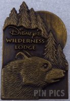 WDW - Bronze Bear and Trees - Disney's Wilderness Lodge