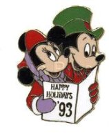 DIS - Mickey and Minnie - Caroling - Happy Holidays '93