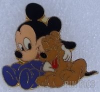 DLP -  Babies Mickey and Pluto