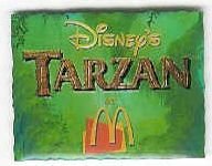 McDonalds Tarzan Release - Staff Member Pin