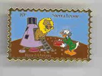 Ludwig Von Drake 10¢ Stamp Pin - Space Ark Fantasy