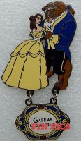 Disneyland Princess Dangle Series -- Belle and Beast