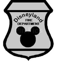 DLR Cast Member - Firefighter Badge