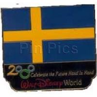 Millennium Village Pavilion Sweden 2000 flag