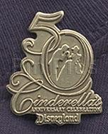 Cinderella 50th Anniversary T-Shirt Pin