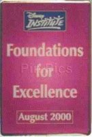 Disney Institute - Foundations for Excellence - August 2000