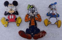 Mickey, Goofy and Donald - See No Evil, Hear No Evil, Speak No Evil