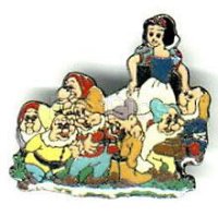 Snow White dancing with the Dwarfs