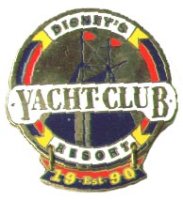 Disney's Yacht Club Resort Est. 1990 Dangle