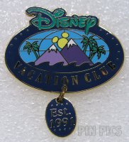 DVC - Disney Vacation Club - Est. 1991 - Dangle