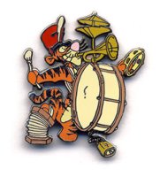 Disneyland Tigger as a One-Man-Band