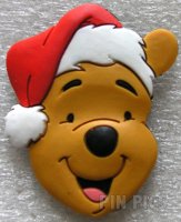 Winnie the Pooh - Santa Hat - Rubber