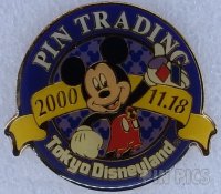 Japan - Mickey Mouse - Pin Trading Blue - TDL