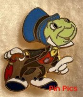 Jiminy Cricket - Pointing and Looking Up - Real Cloisonne