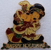 WDW - Mickey and Minnie - Happy Holidays - Victorian Christmas - Under the Mistletoe