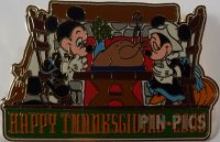 Mickey and Minnie - Pilgrims - Happy Thanksgiving 2000