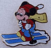 Skiing Mickey Mouse