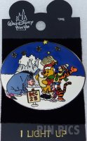 WDW - Pooh, Eeyore, Tigger and Piglet - Christmas Carols - Dec. 25 - Light Up