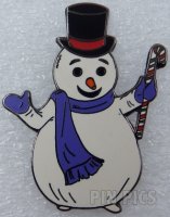 DLR - Snowman with Candy Cane - Christmas Parade