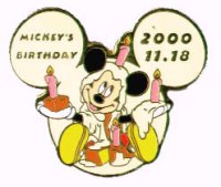 Japan- Mickey Mouse - Mickeys Birthday 2000 - TDL