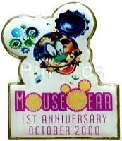 WDW - MouseGear Store Logo - First Anniversary - October 2000 - EPCOT