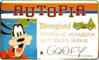 DL - Goofy - Autopia Driver's License Series