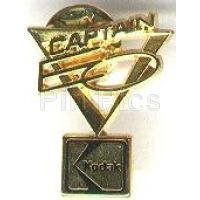 Captain EO 3-D Gold Pin