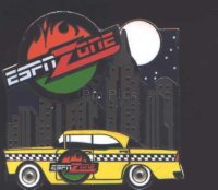 ESPN Zone New York - Cab with Skyline