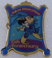 Japan - Mickey Mouse - Jester - Tokyo Disneyland 15th Anniversary 2nd - TDL