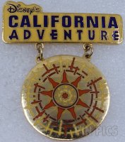 Disney Catalog - Sun Wheel Logo Dangle - Hat - DCA