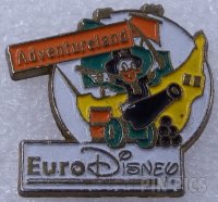 DLRP - Donald Duck - Straddling Cannon with Ship