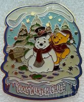 WDW - Pooh & Snowman - Cool Winter Chill - Seasonal Series