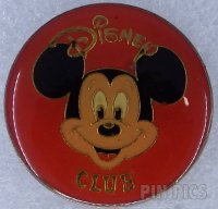 Delhaize - Mickey Mouse - Disney Club - Red - Round - Belgium