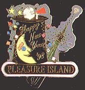 Cast Member 1998 New Years Eve pin Pleasure Island