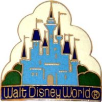 WDW - Walt Disney World Castle - Blue